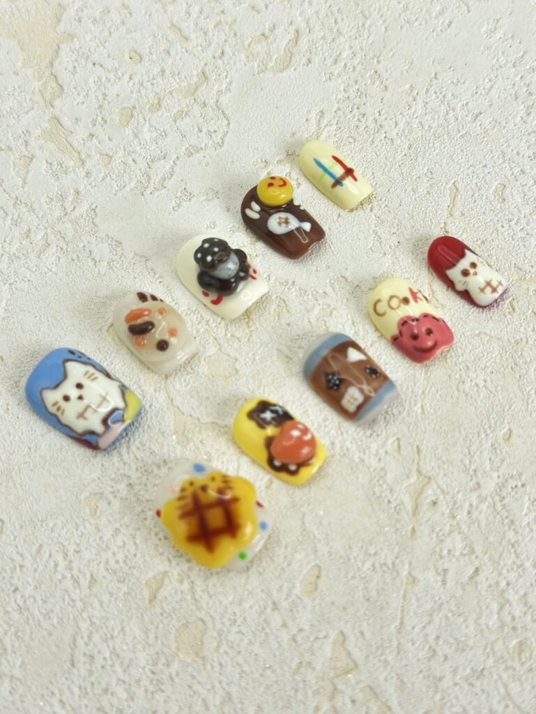 nagels aandrukken