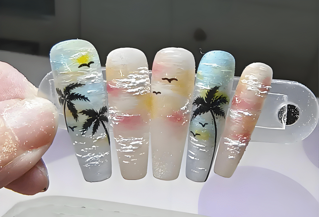 Summer Nail Art Guide: A Comprehensive Guide to Wave, Coconut Grove, and Fruit Elements